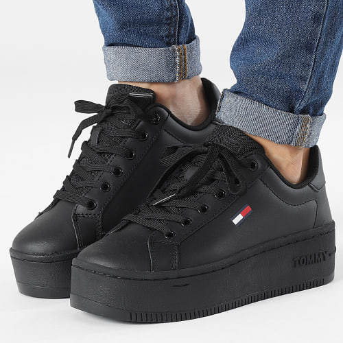Baskets Femme Flatform Essential 2043 Triple Black