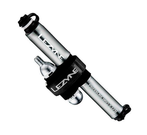 Lezyne CNC Pressure Drive CFH Minipumpe hellgrau - glänzend kaufen | Bike-Discount