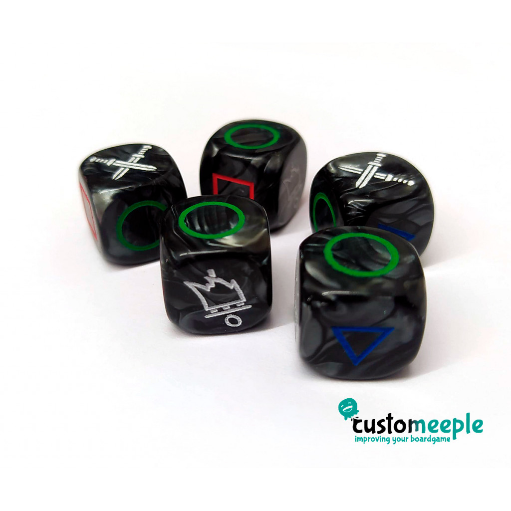 Set de 5 Dés Commands & Colors