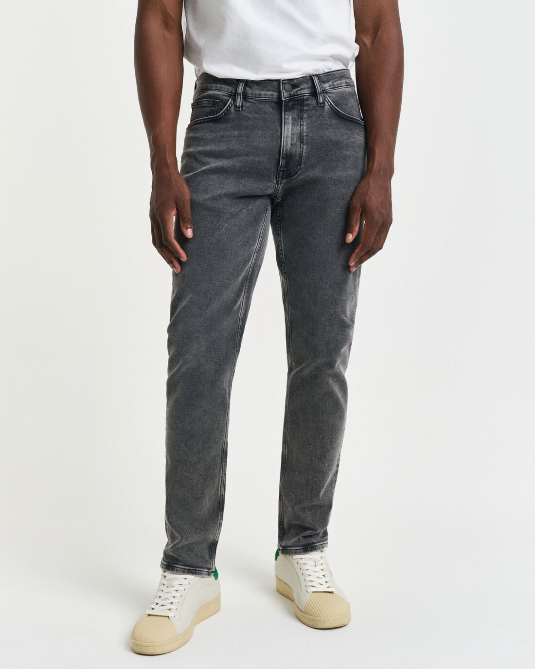 Gray Slim Fit Jeans