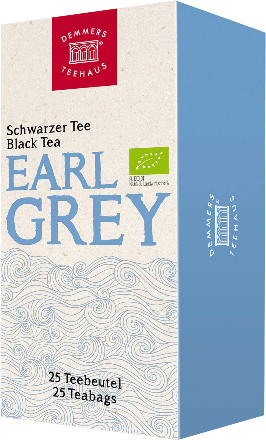 DEMMERS TEEHAUS  Quick-T Bio Schwarztee Earl Grey, 43,75 g