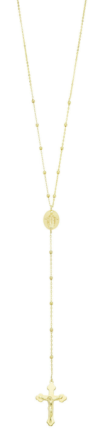 Rosenkranz-Ankerkette aus Gold