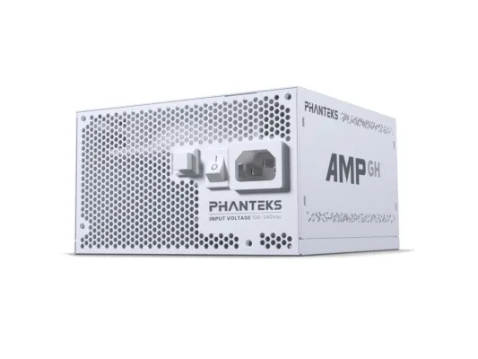 PHANTEKS AMP GH 1000W 80 PLUS Platinum-strømforsyning, PCIe 5.1, ATX 3.1 - 1000 Watt, hvid
