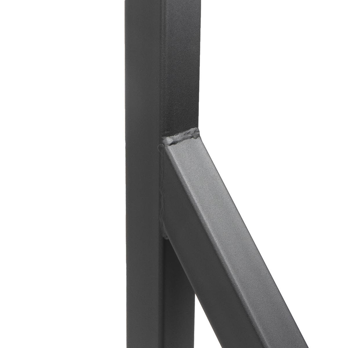 Barra de metal para parede de 110 cm + acessórios de fixação
