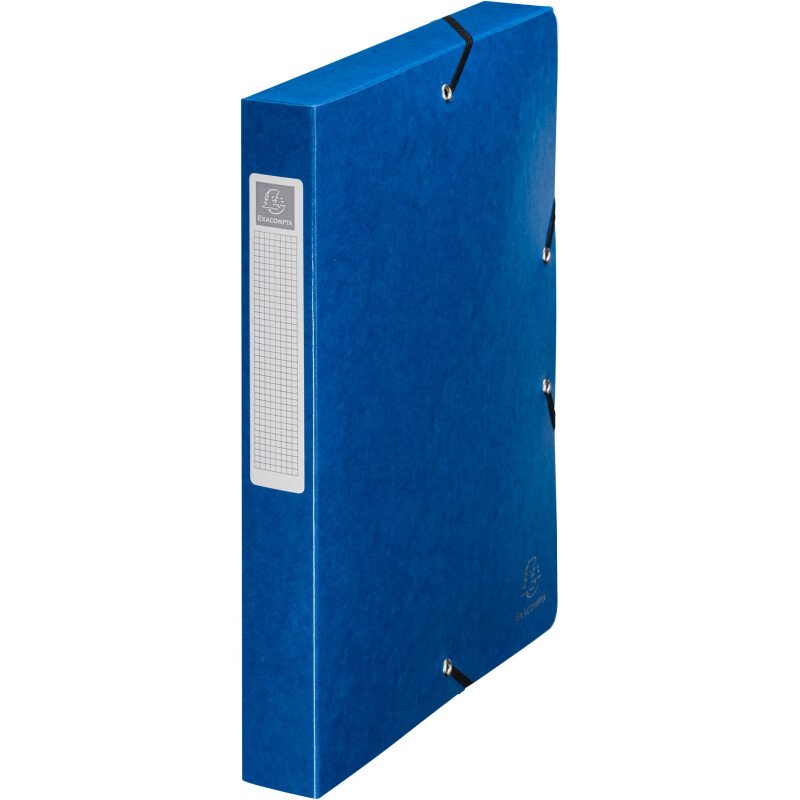 Boîte de classement IDERAMA en carte pelliculée 7/10e - dos 4 cm - couleurs assorties