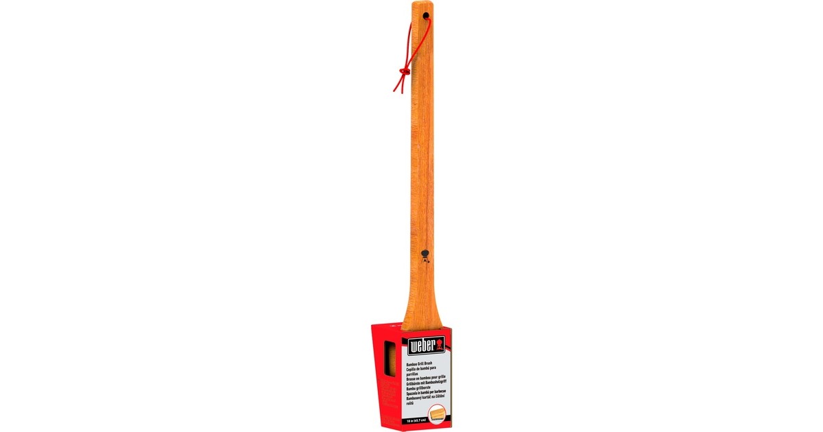 WeberReinigingsborstel - bamboe grillreinigingsborstel  (45 cm)