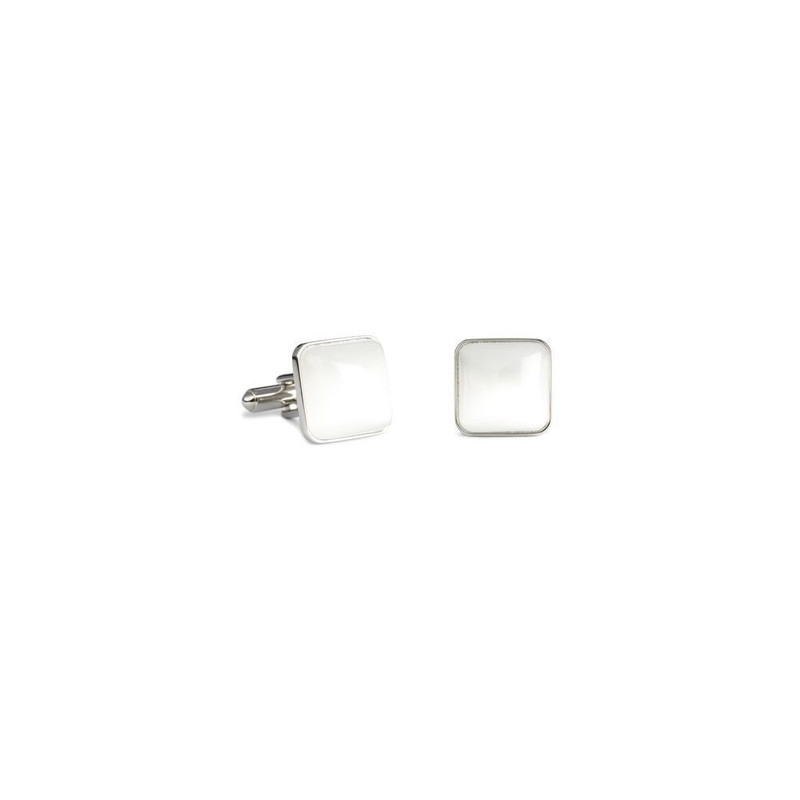 Boutons de manchette, Spangle white