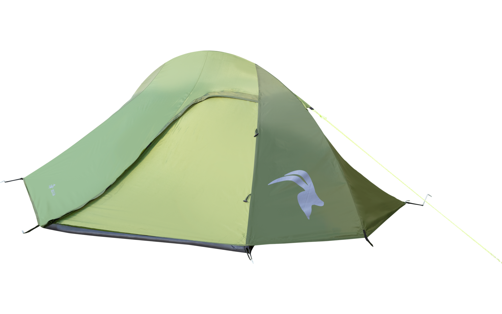 Mountain Guide Nola II Alu Trekkingzelt dunkelgrün für 2 Personen