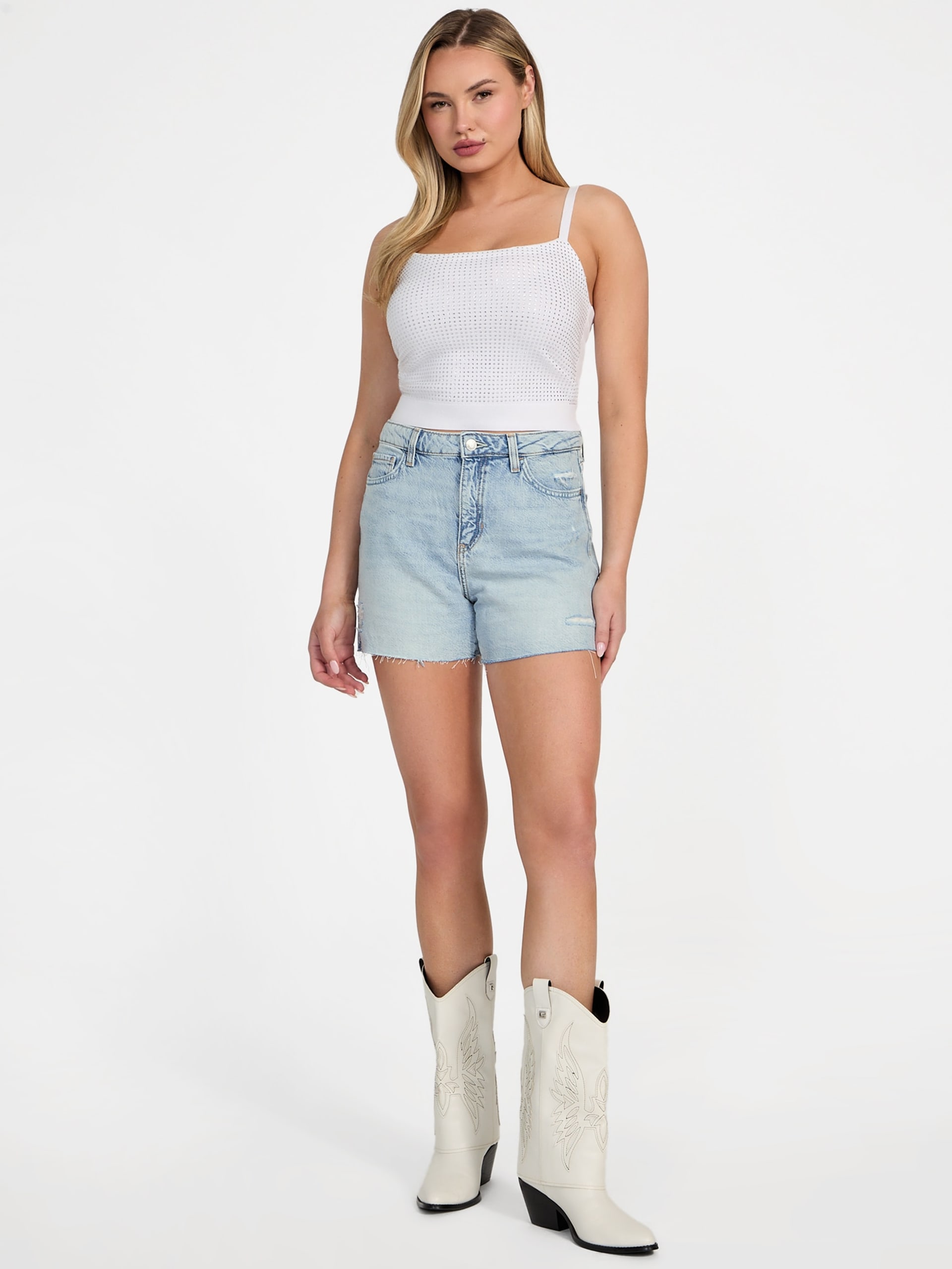 Shorts jeans midi Eco Featherweight Relaxed