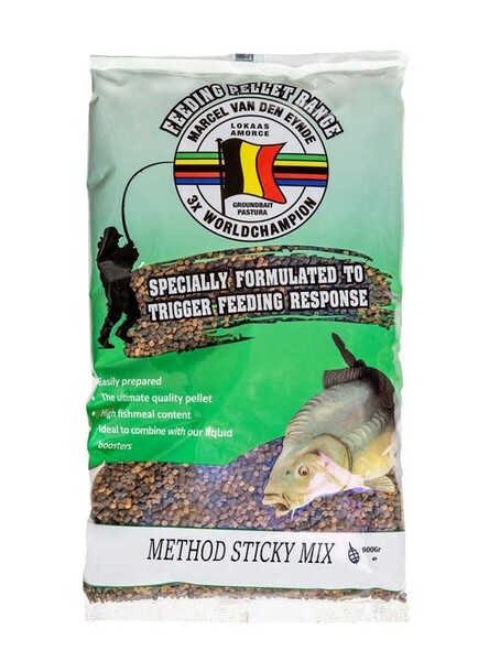 Mélange de pellets collants method feeder 2mm Marcel Van Den Eynde (900g)