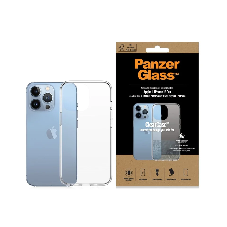 PanzerGlass - ClearCase iPhone 13 Pro- Transparent
