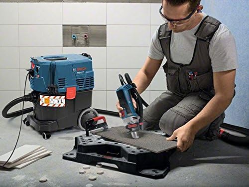 Bosch Professional Nass-/Trockensauger GAS 35 L AFC (inkl. 1x Zellulose-Flachfaltenflter, Fugendüse, Entsorgungssack, Krümmer, Bodendüsen-Set, 3x 0,35 m Saugrohr, Schlauch 5 m, Ø 35mm)