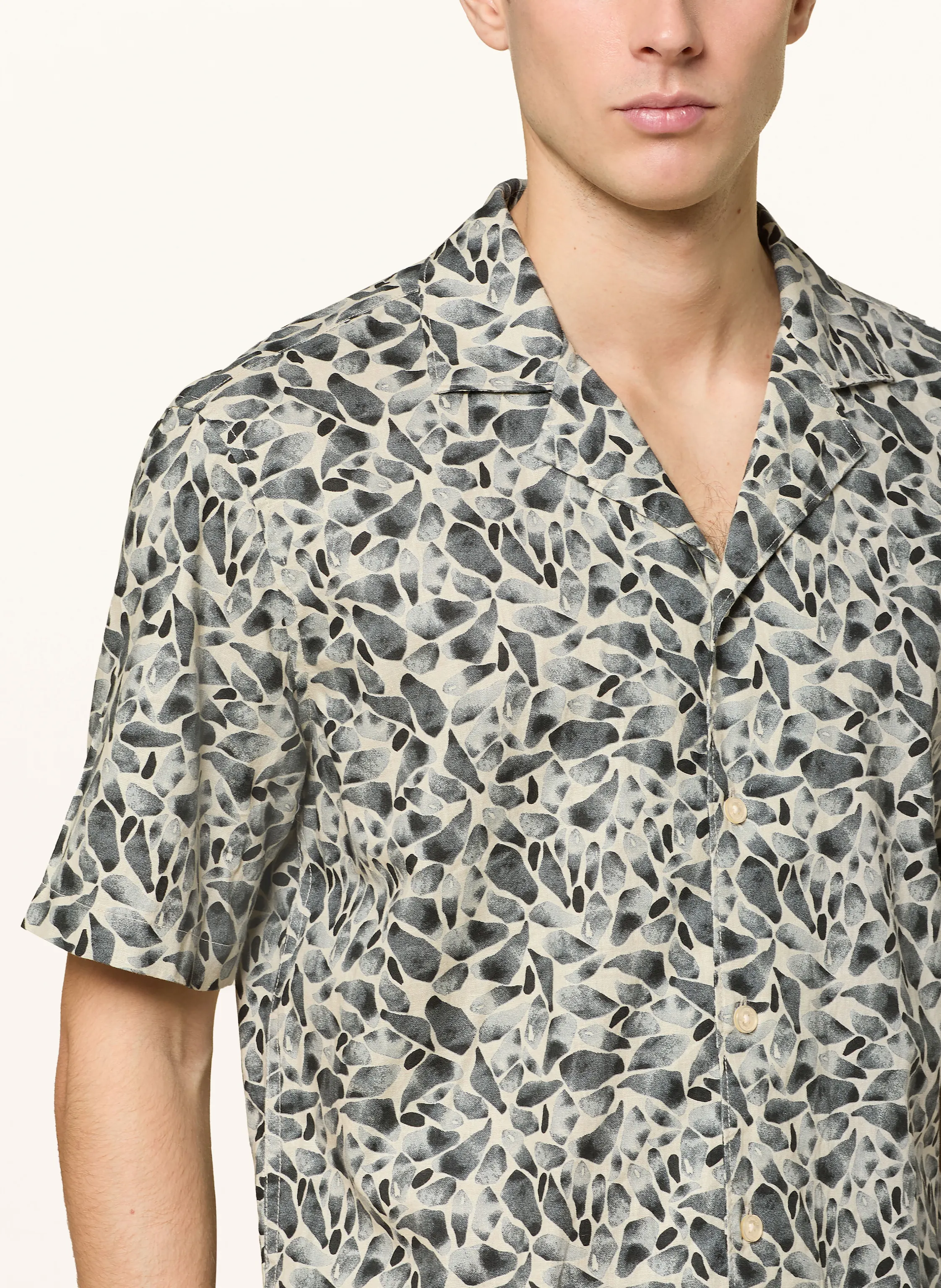 Marc O'Polo Resorthemd Regular Fit mit Leinen