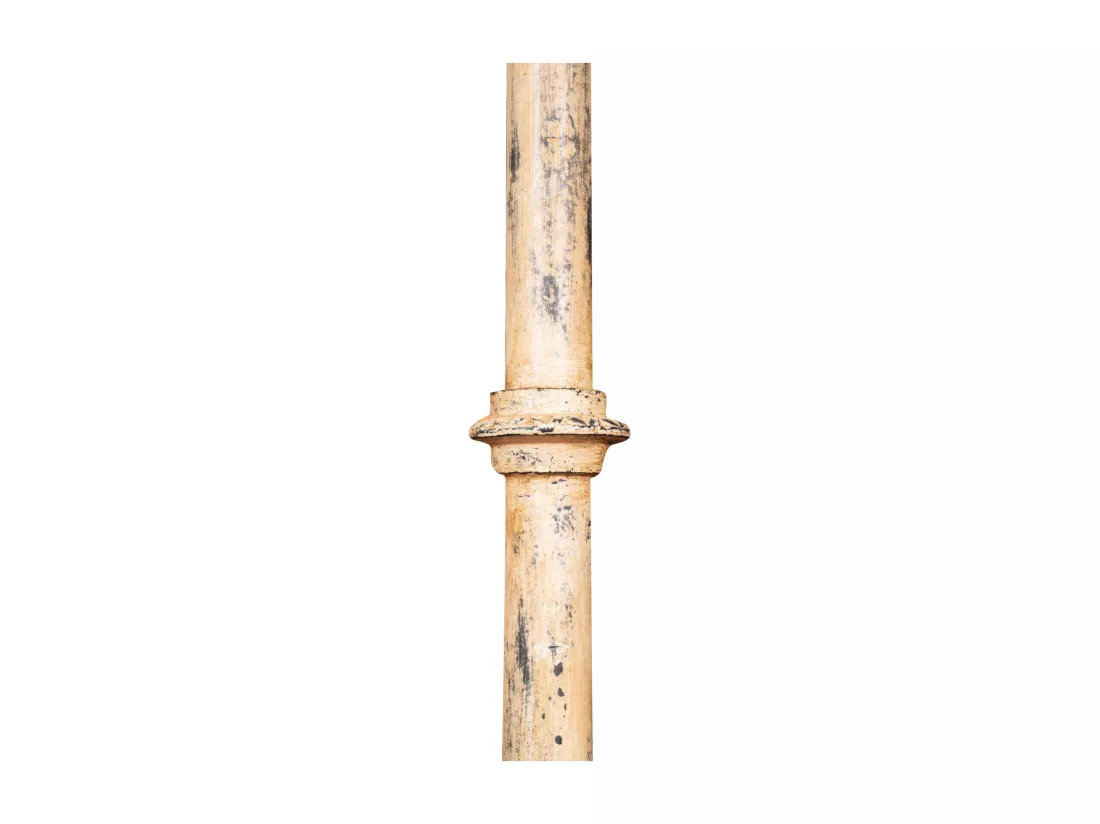 BISCOTTINI Colonne - Colonne en Fonte Finition Antique - Décorative - Jardin - Extérieur - Sculpture - Décoration de Jardin - 35x35x300cm