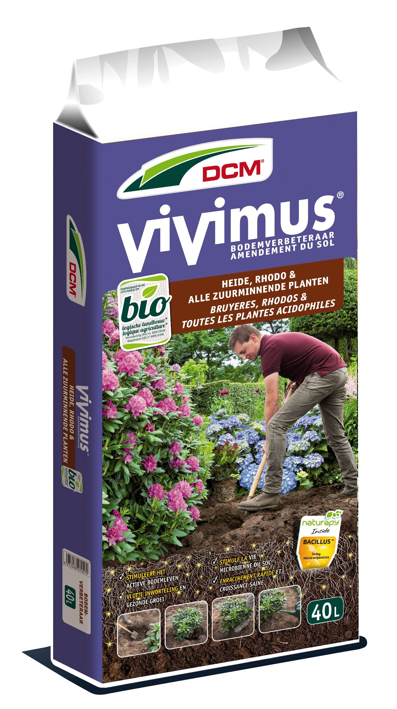 DCM Vivimus Heide Rhodo - Bodemverbeteraar - 40 Liter