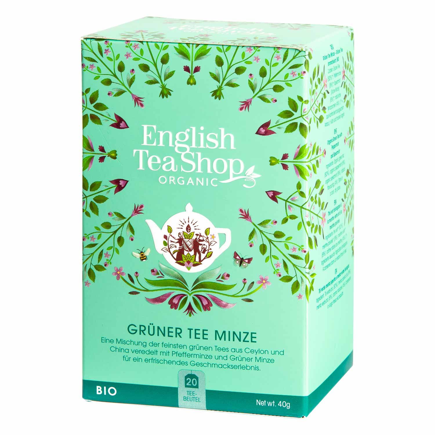 ETS - Grüner Tee Minze bio