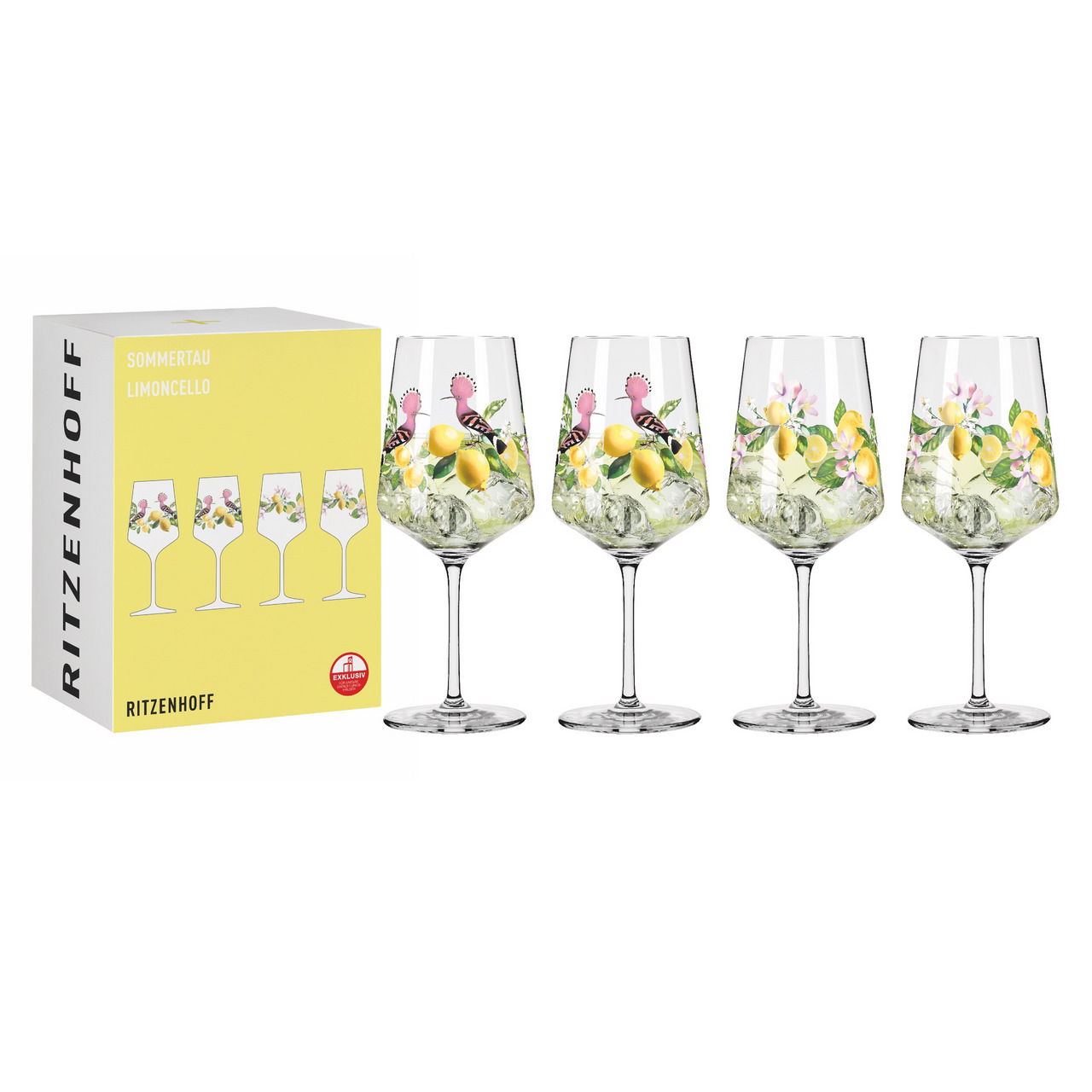Ritzenhoff Limoncello 4er-Set SOMMERTAU
