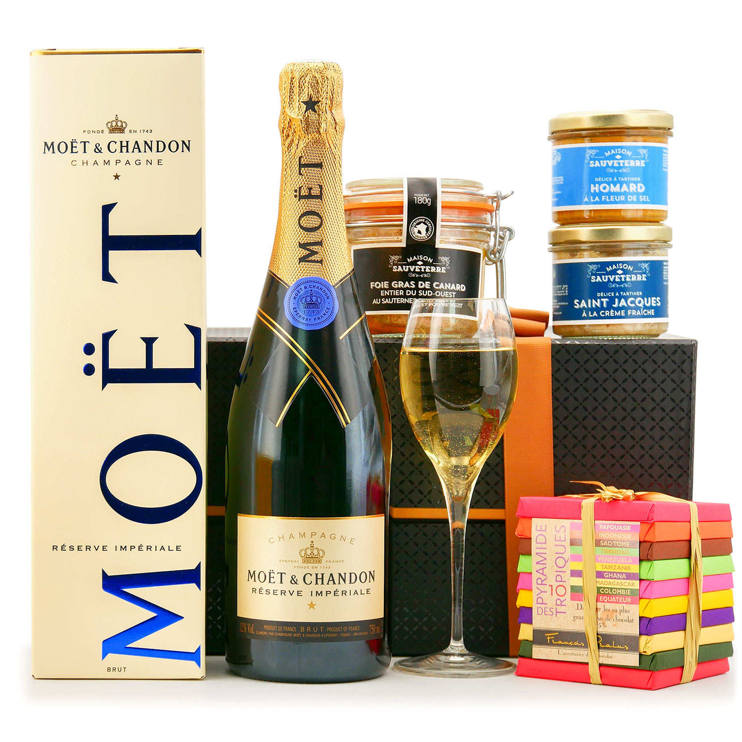 Coffret variation autour du champagne