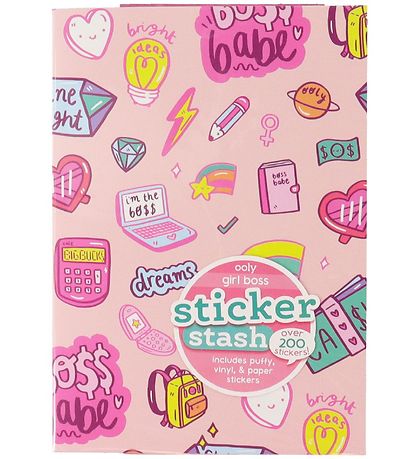 Ooly Stickers - 200+ st. - Girl BOSS