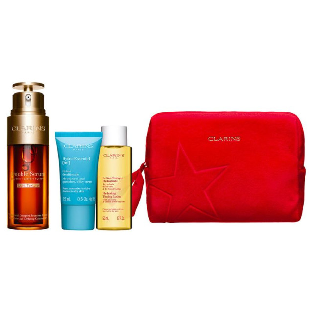 Double Sérum Light Texture coffret soin CLARINS