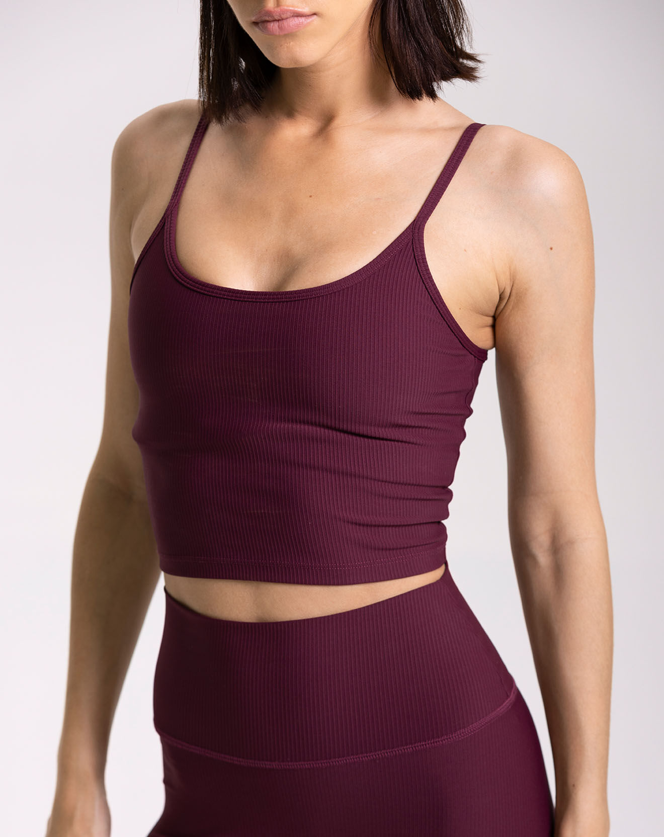 Onamaste Brassière Lotus rouge bordeaux