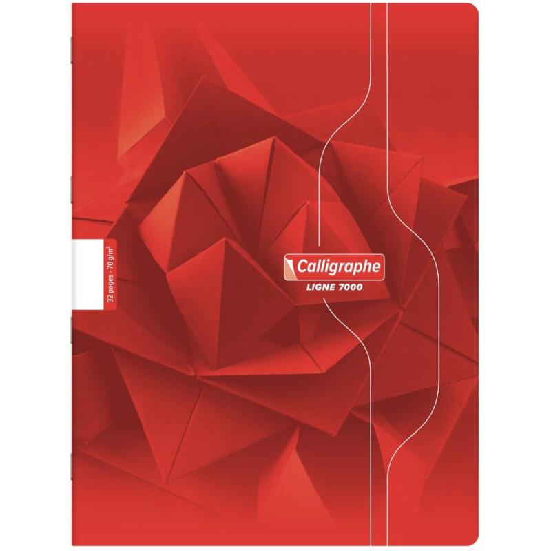 Cahier piqué 7000 24x32 cm 32 pages uni 70 g - Assortis