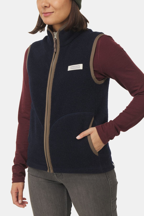 Buitenmens Buitenmens Woolfleece Vest Dames