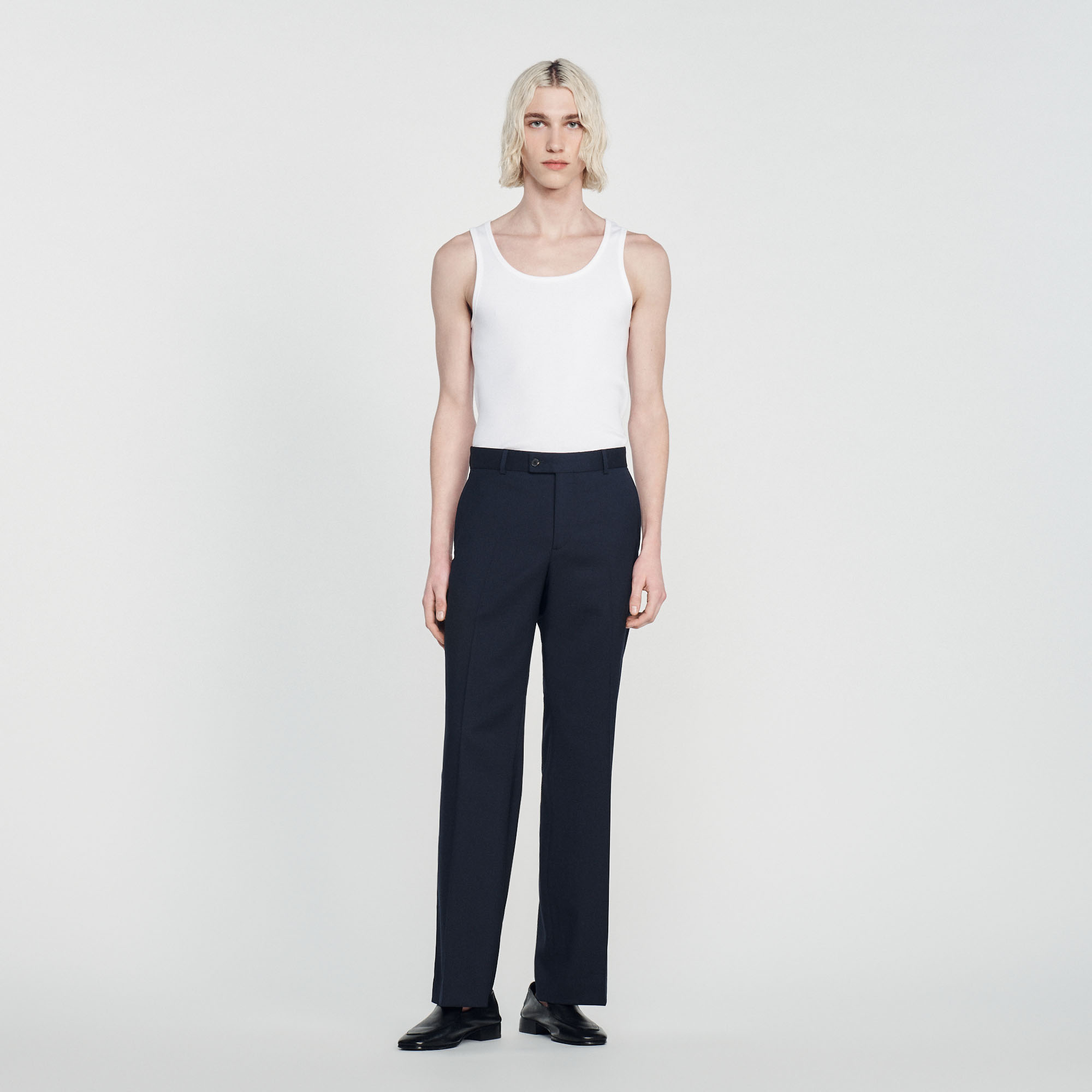Pantalon de costume en laine