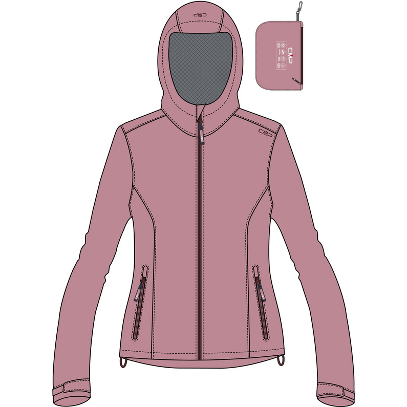 CMP Kinder Rain Hoodie Jacke