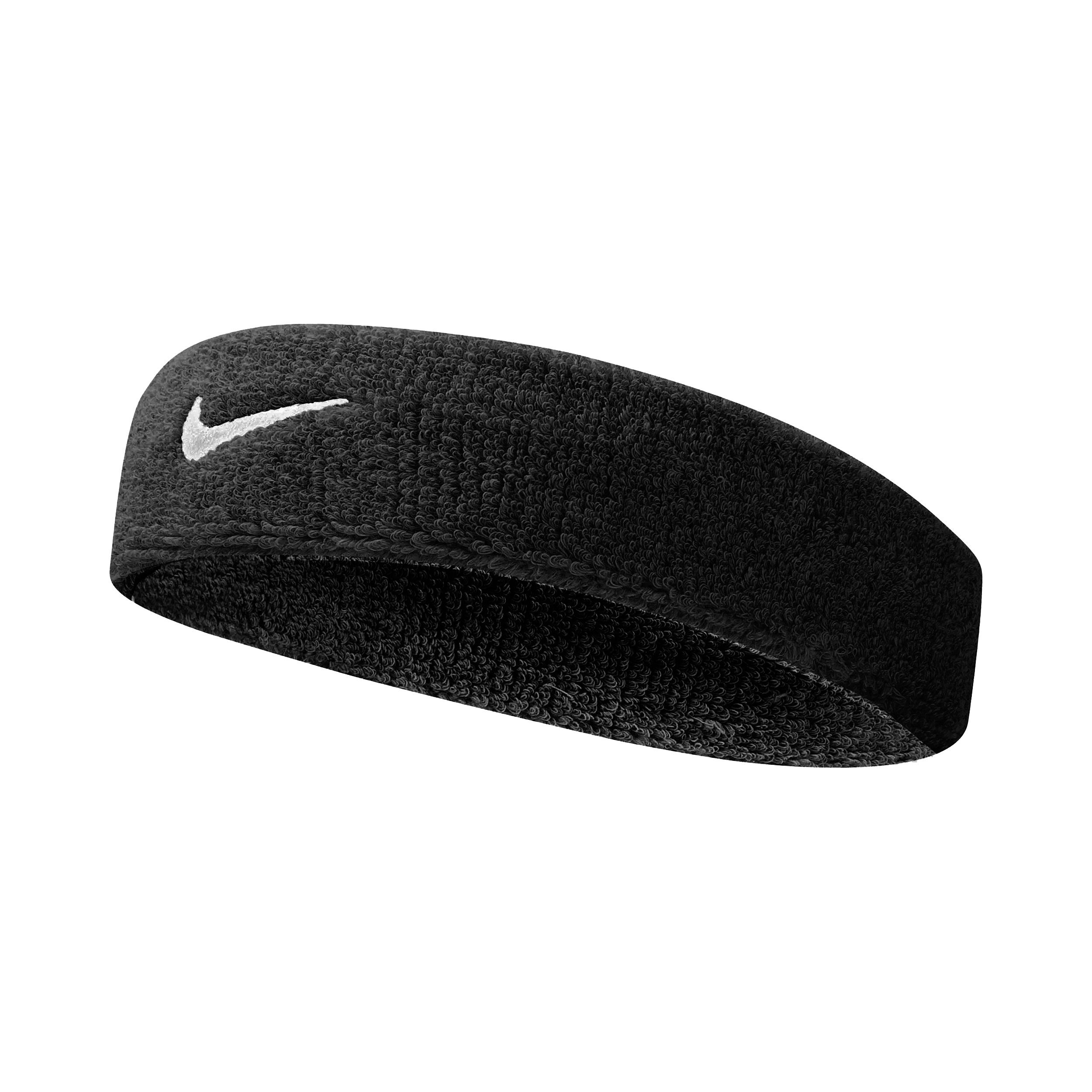 Nike Swoosh Bandeau - Noir , Blanc
