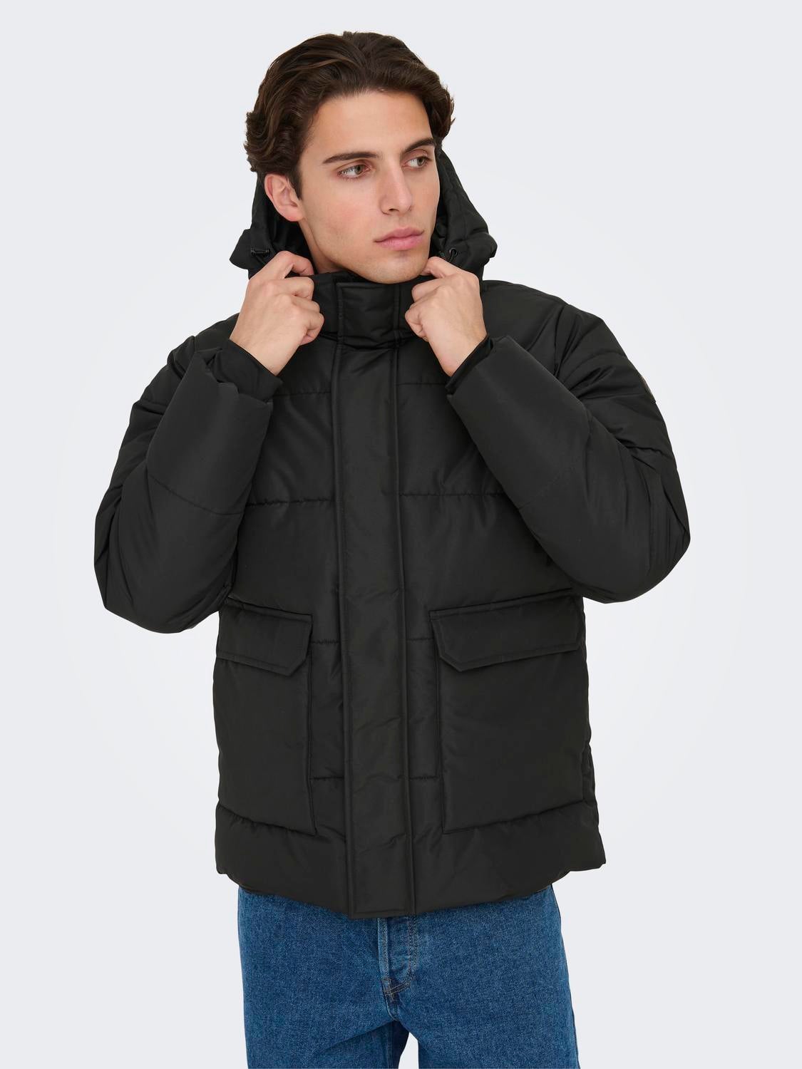 ONSCARL Daunenjacke Black