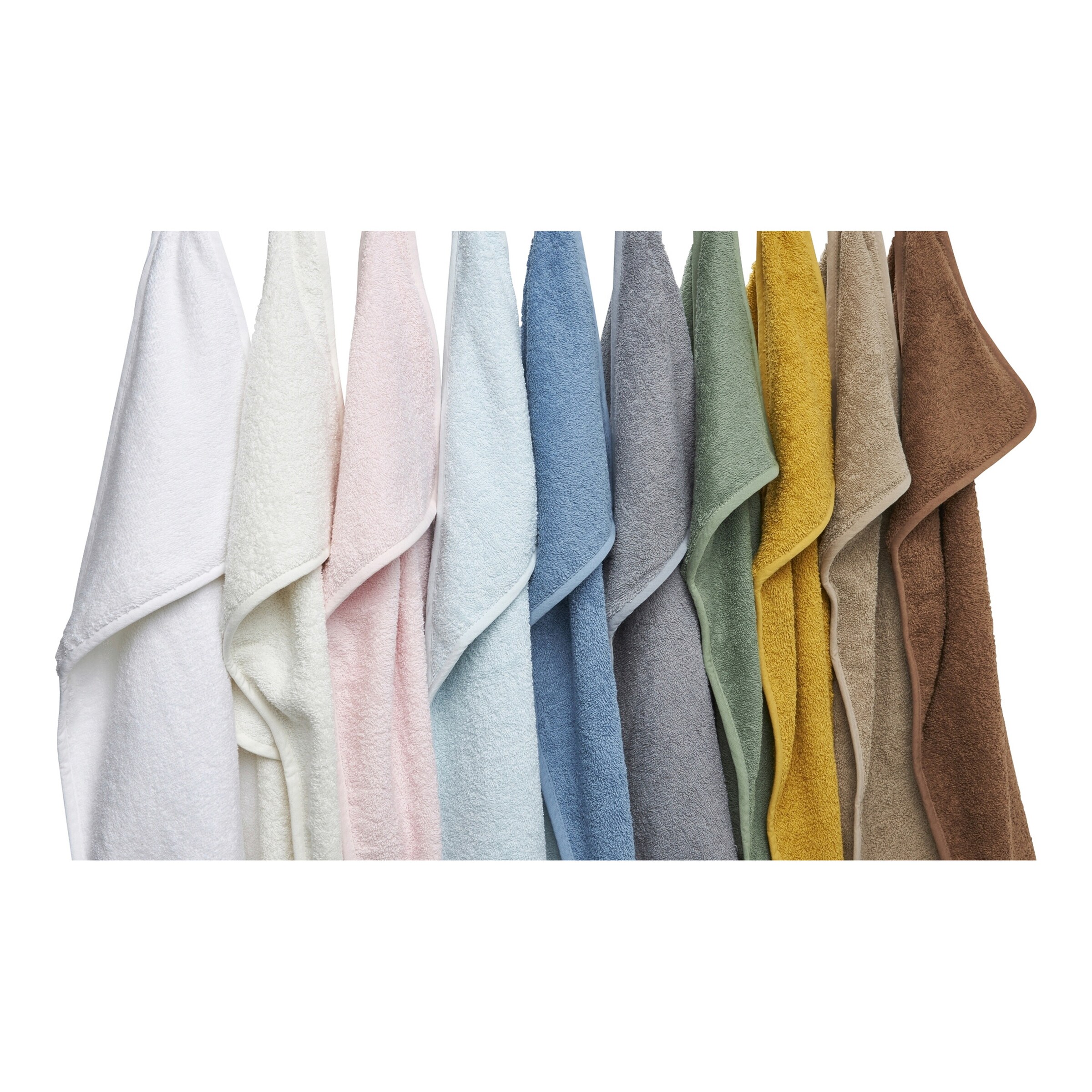 Meyco Baby Kapuzenbadetuch 75x75 cm grau