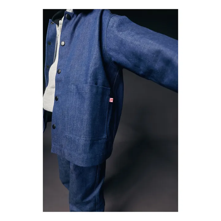 PDenim Veste en Denim Coton Bio | Bleu