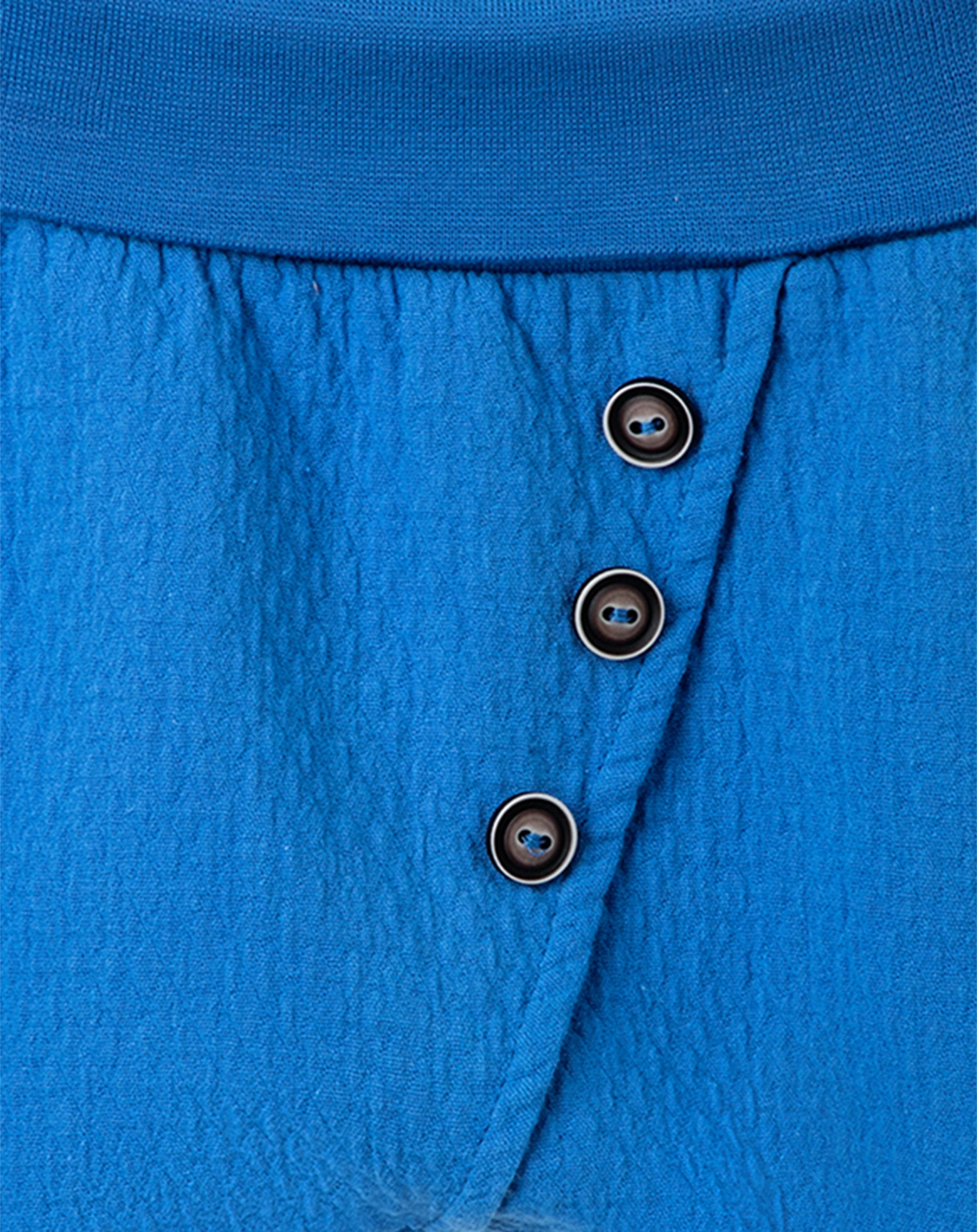 Schlupfhose BUTTONS in blue aqua