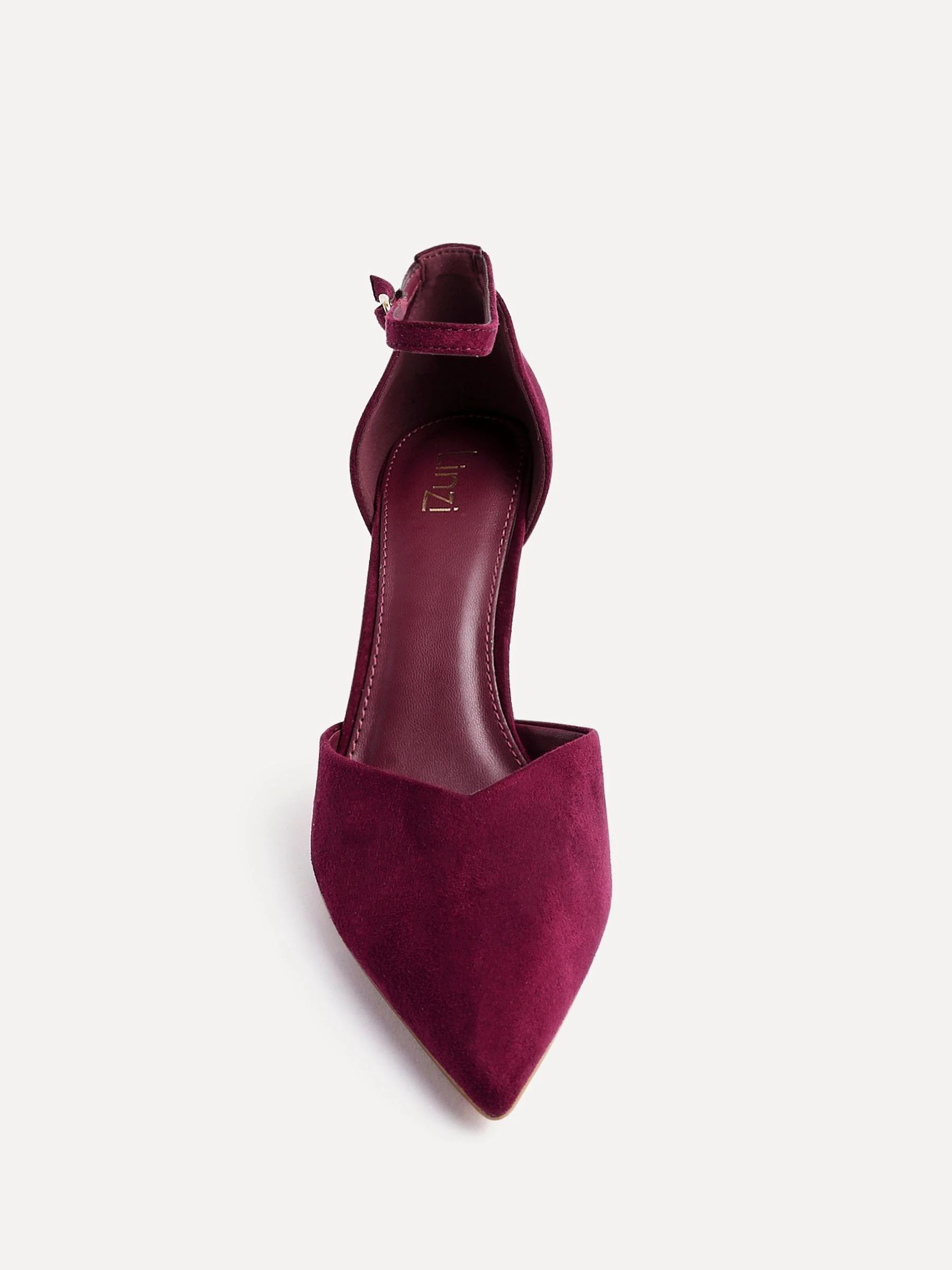 Helder rood - Linzi Moira Classic Stiletto Court Heels