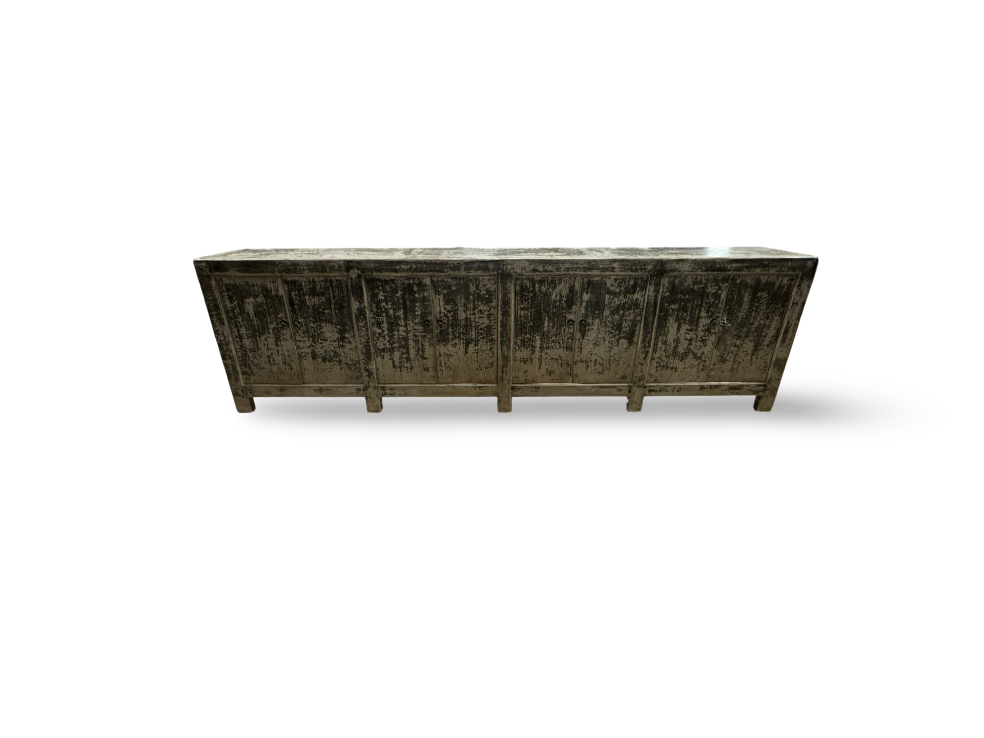 Dressoir uniek zwart 8 deurs Dressoir 8 deur zwart uniek