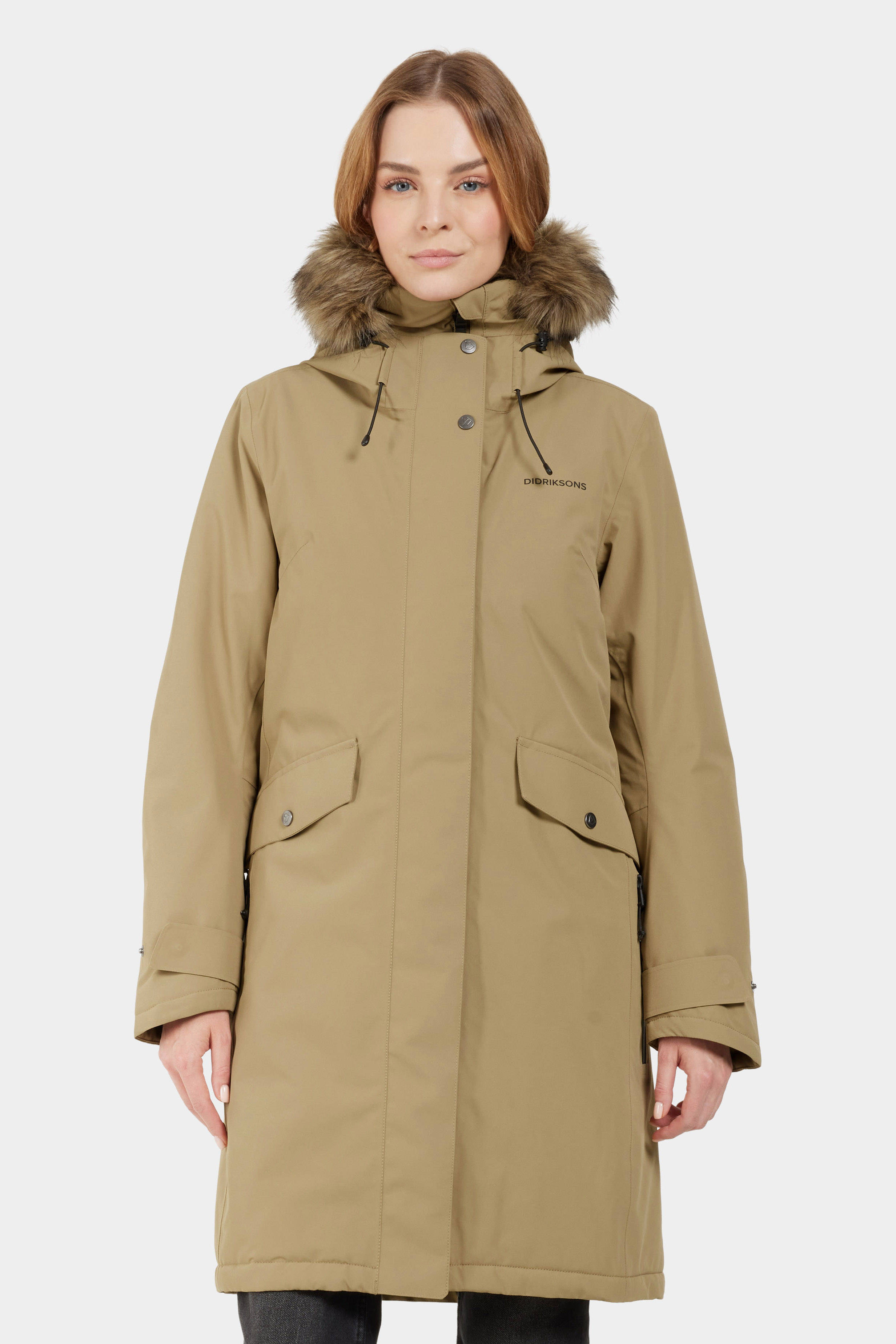 Didriksons parka Erika bruin