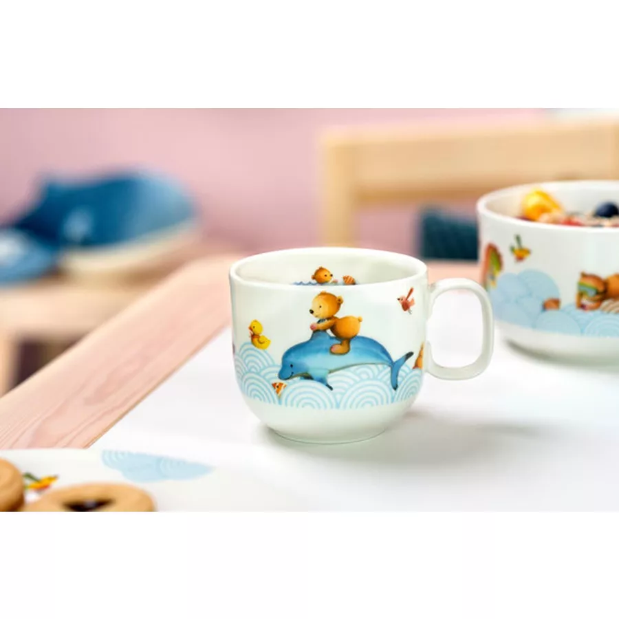 Villeroy & Boch Kindergeschirr Happy as a Bear 3er Set bunt