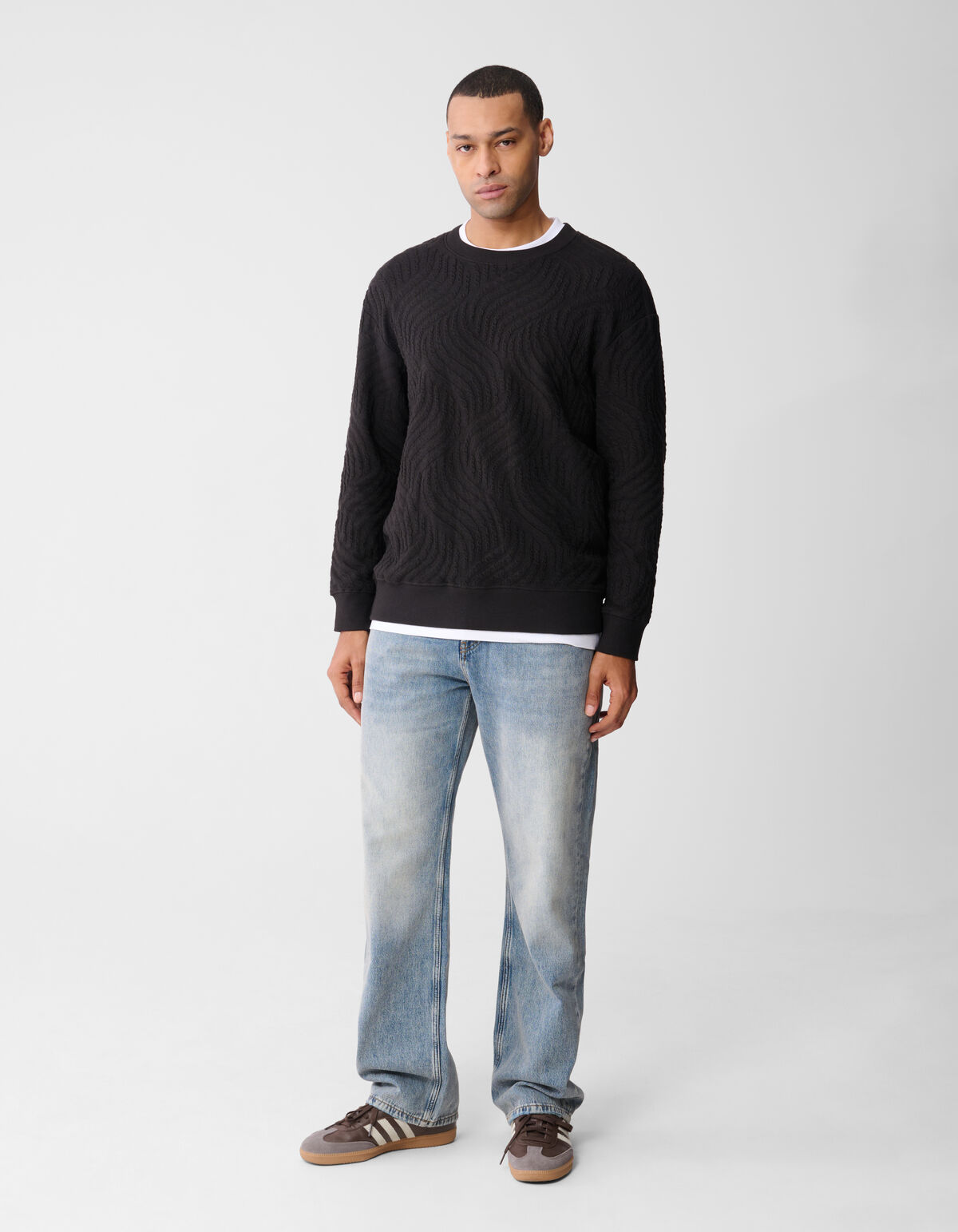 Relaxed Fit Jeans Blauw
