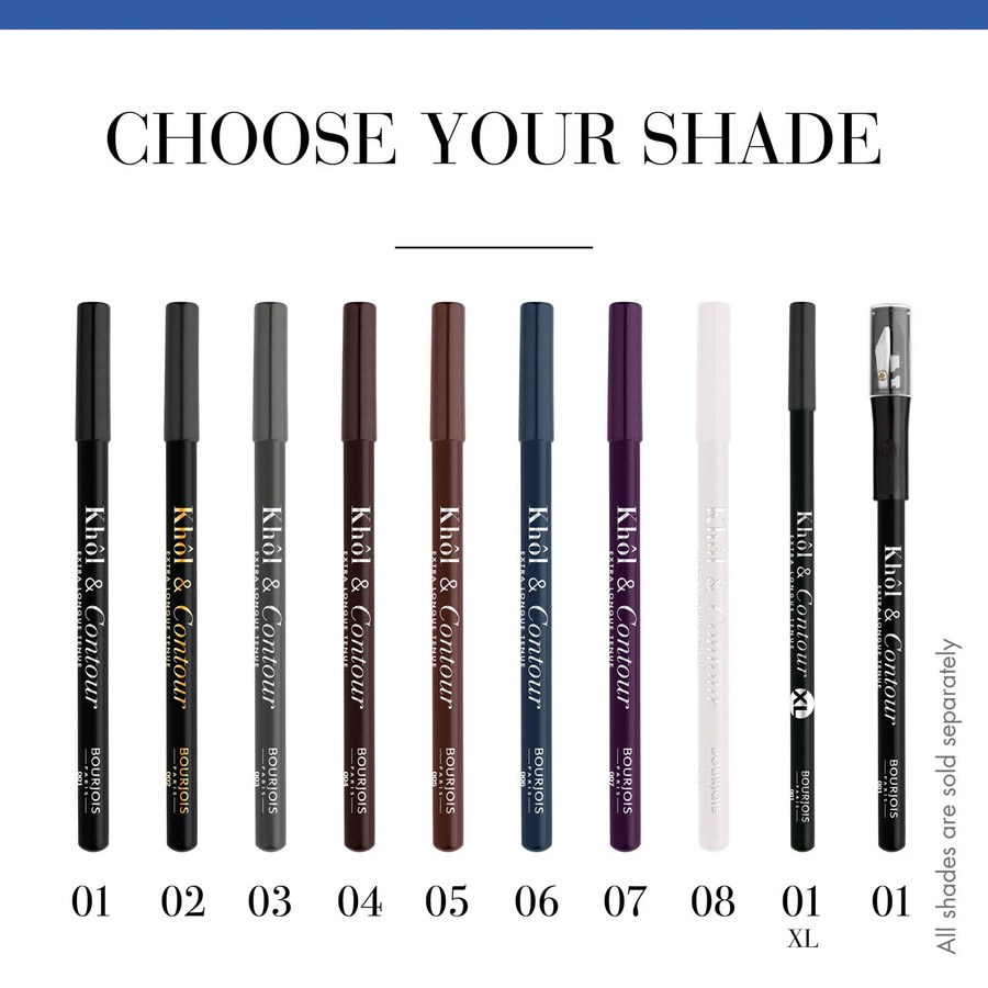 Bourjois Khôl & Contour Pencil 01 Noir-Issime 1,2g