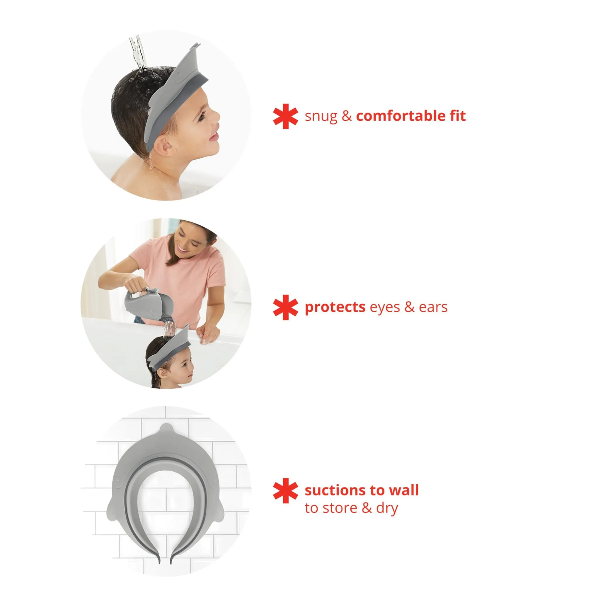 Skip Hop Casquette de Bain Moby - Gris