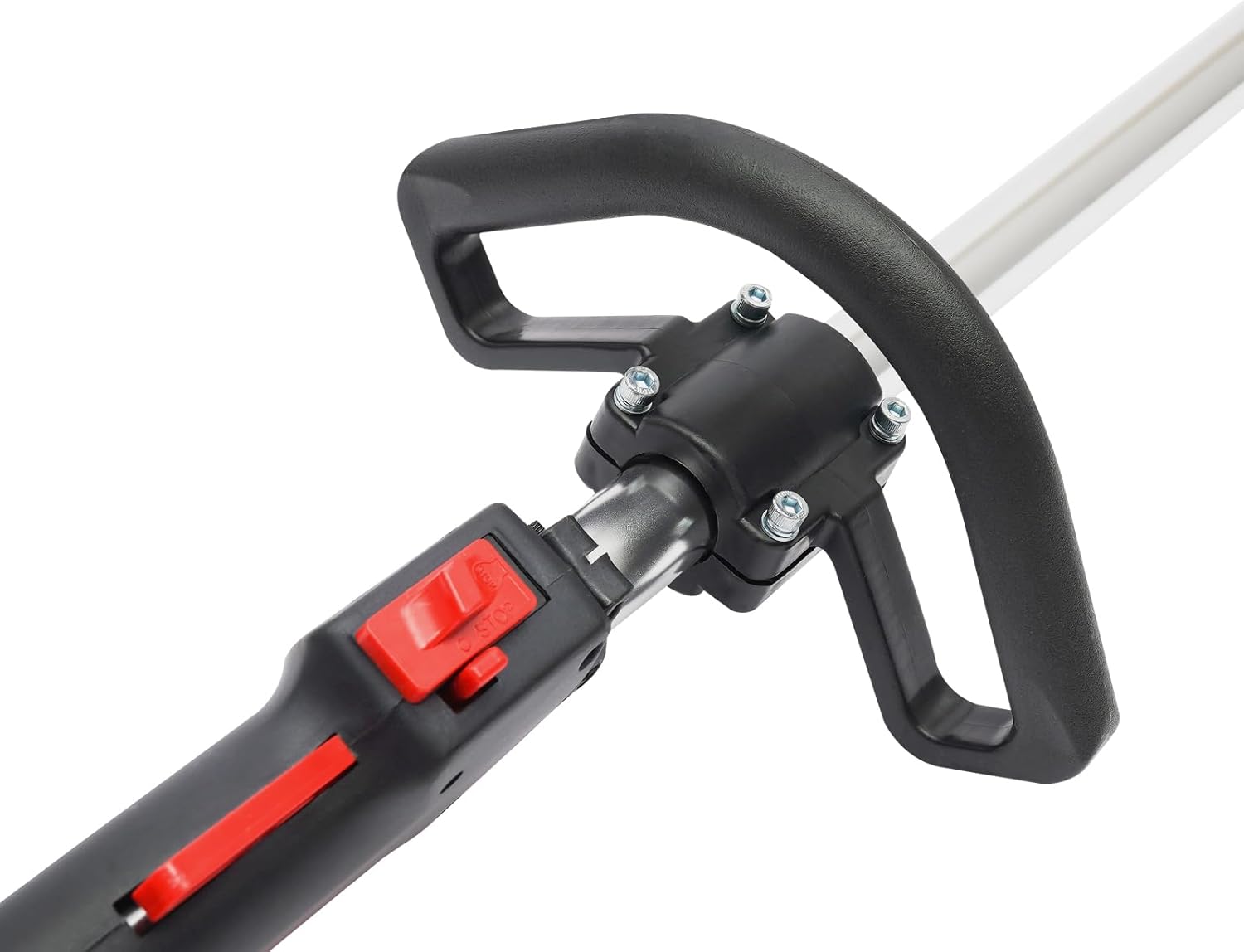 4-Takt Rückentragbare Benzin Motorsense, Multitool: Freischneider, Rasenmäher, Bewässerungsgeräte, 8500 U/min, Luftgekühlt, Einzylinder, Multitool Gartenwerkzeug, inkl.Werkzeugset