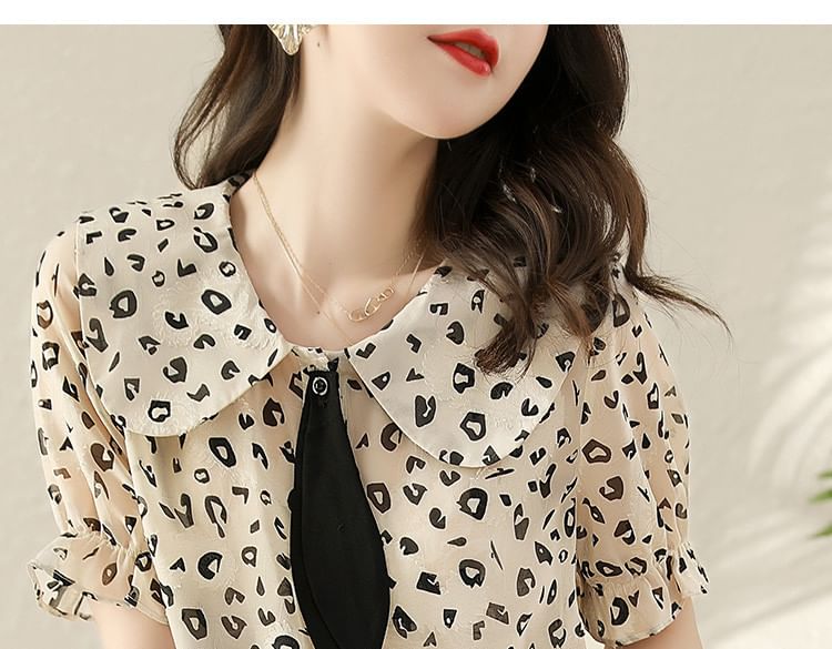 Jeonseon - Shirt met korte mouwen en print