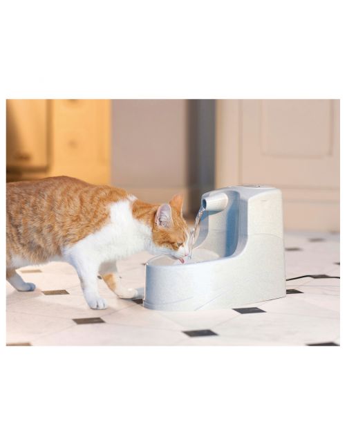 Petsafe Mini Pet Fountain - Kattendrinkbak - 1.2 l Wit Grijs