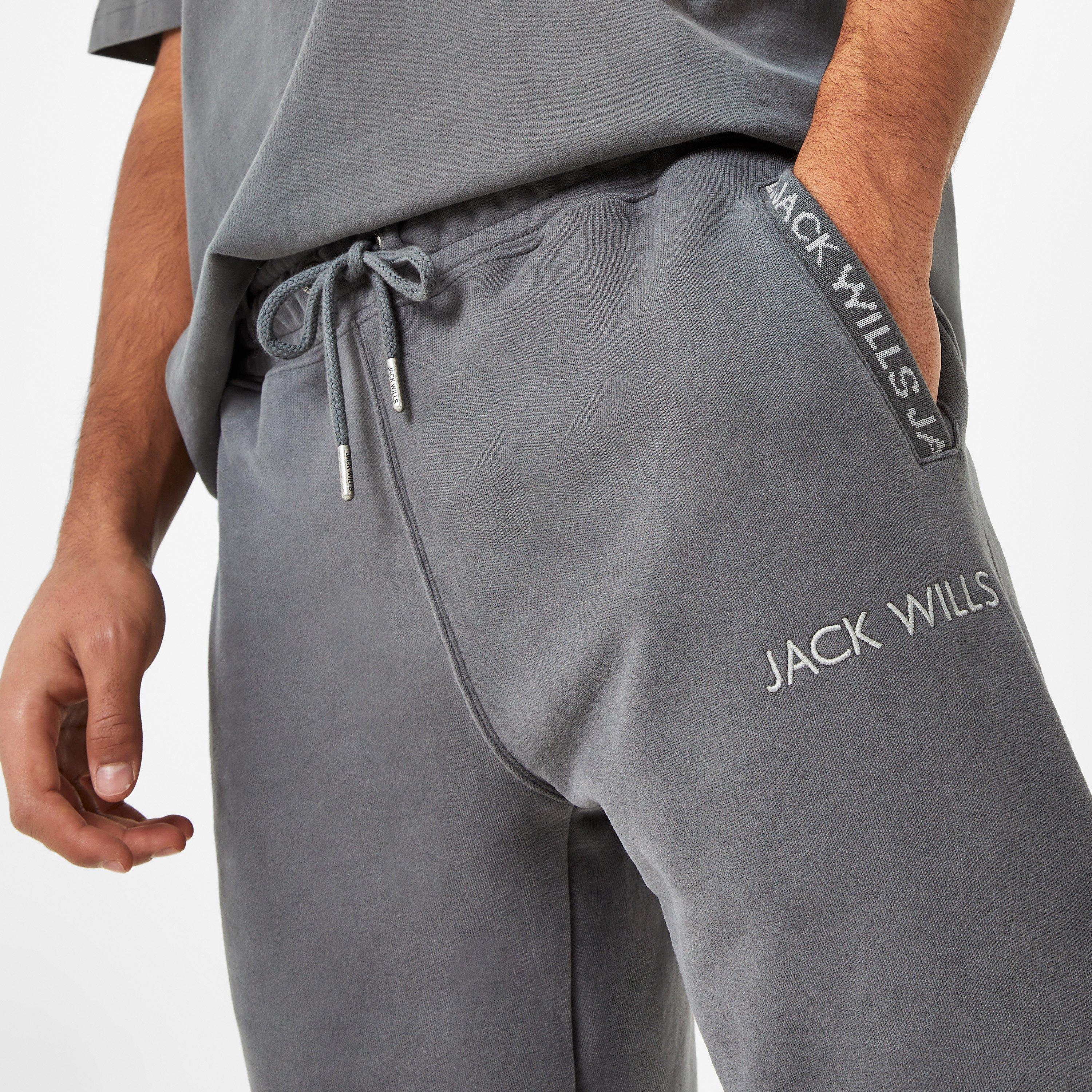Jack Wills JW Jacquard Logo Joggers
