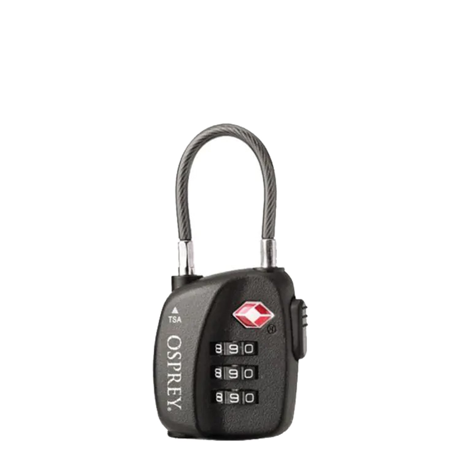 Osprey TSA 3 Dial Cable Lock black