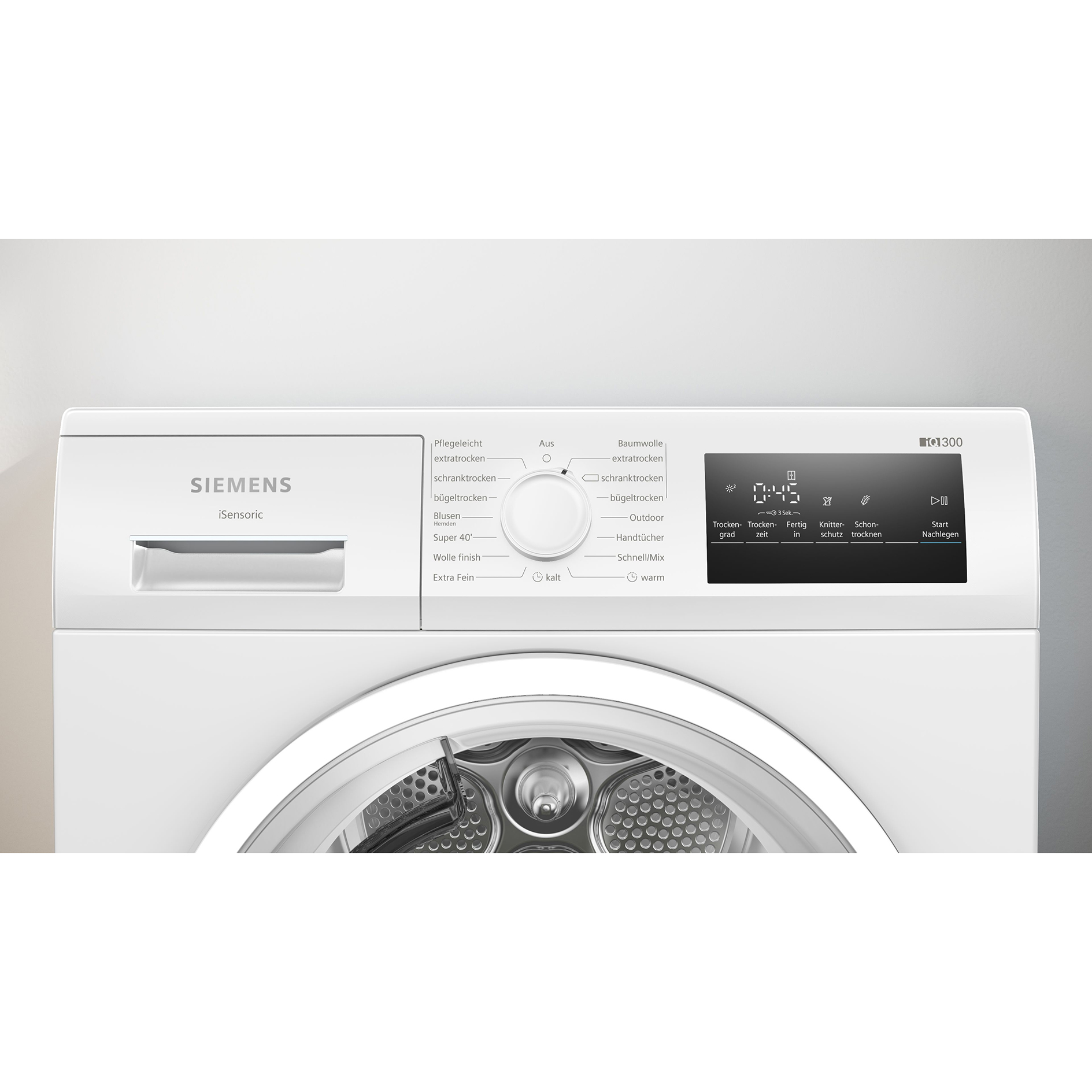 SIEMENS Wärmepumpen-Trockner WT45HVA3 - 8 kg - A++