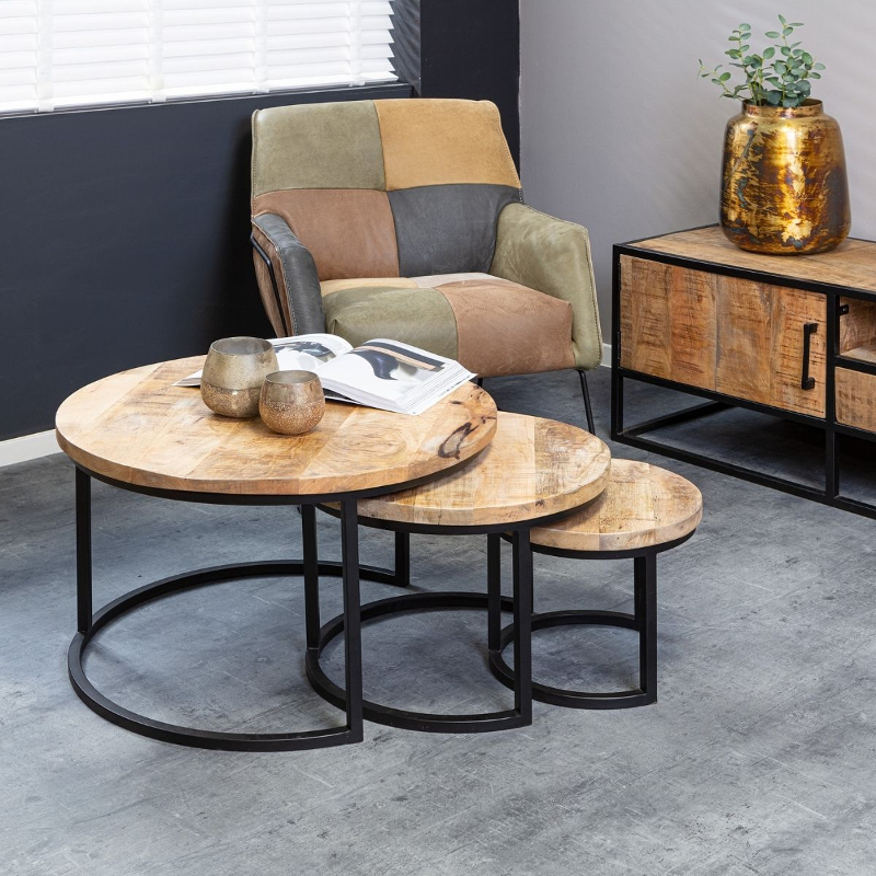 Salontafel Maas (set van 3)
