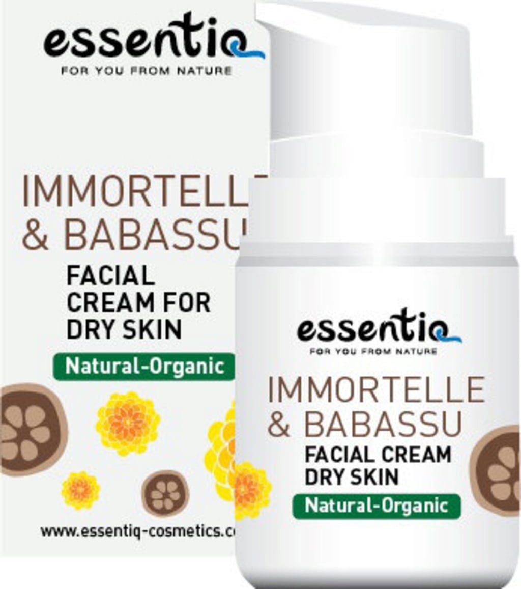 Essentiq  Imortelle & Babassu Facial Cream, 50 ml