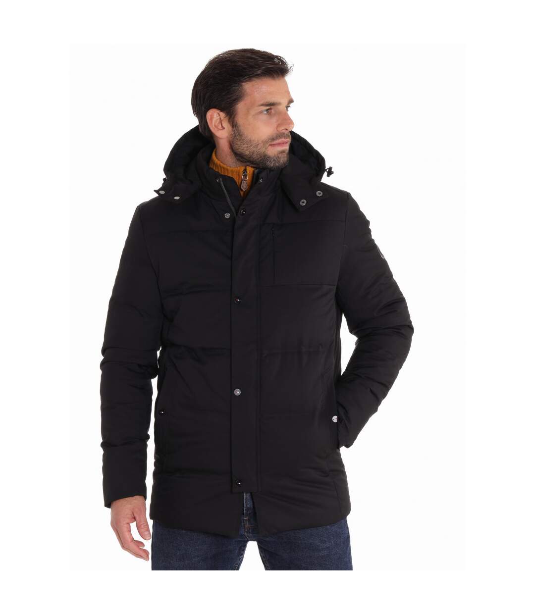 Parka a capuche amovible